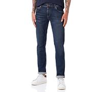 Timezone Slim Scotttz Jeans, Bleu foncé Clair délavé, 38 W/32 L Homme