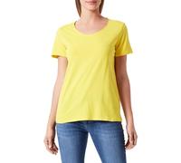 Timezone T- Shirt Basique, Jaune, M Femme