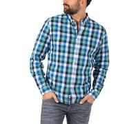 Timezone T- Shirt Classique Chemise, Bleu, XL Homme