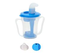 TIMIFUN Gobelet pour dysphagie, adapté aux personnes ayant des troubles de la déglutition. Il distribue 5 ml ou 10 ml de liquide à chaque fois, aide à prévenir les fausses routes. (A)
