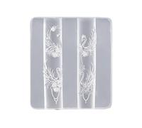 TIMIFUN Moule en Silicone pour Nail Art 3D en Forme De Fleur, Doux, AntiadhéSif, Lavable Et RéUtilisable, pour DéCoration DIY (#04)