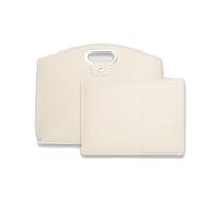 TIMIFUN Sac fourre-tout pour ordinateur portable pour femme, sac à main, imperméable et résistant à l'usure, grande capacité, idéal pour le bureau, le travail et les voyages d'affaires (White)