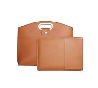 TIMIFUN Sac fourre-tout pour ordinateur portable pour femme, sac à main, imperméable et résistant à l'usure, grande capacité, idéal pour le bureau, le travail et les voyages d'affaires (Brown)