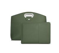 TIMIFUN Sac fourre-tout pour ordinateur portable pour femme, sac à main, imperméable et résistant à l'usure, grande capacité, idéal pour le bureau, le travail et les voyages d'affaires (Green)