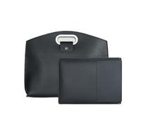 TIMIFUN Sac fourre-tout pour ordinateur portable pour femme, sac à main, imperméable et résistant à l'usure, grande capacité, idéal pour le bureau, le travail et les voyages d'affaires (Black)