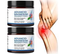 Timilk Enduraheal Magnesium Pain Relief Cream, Advanced Magnesium Pain Relief Cream, Natural Joint Gel Effective Relief, for Back, Neck, Hands, Knee (2)
