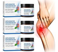 Timilk Enduraheal Magnesium Pain Relief Cream, Advanced Magnesium Pain Relief Cream, Natural Joint Gel Effective Relief, for Back, Neck, Hands, Knee (3)