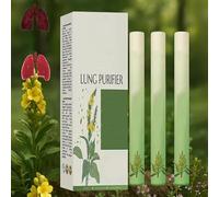 Timilk Herbaair Mullein Lung Purifier,Mullein Leaf Extract for Lungs, Herbaair Lung Purifier,Herbal Lungs Cleanse Inhaler,Improving Breathing and Oral Air Freshening (3 pcs)