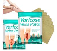 Timilk Legrenew Pansements varices - Soin des jambes apaisant avec ingrédients à base de plantes, pour soutenir la circulation sanguine de la peau et détendre les jambes fatiguées (2 pièces, taille