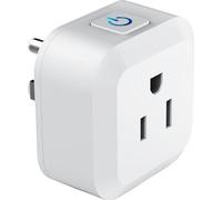 Timing Fonction Télécommande Prise secteur 10a Smart Plug Us Wifi Outlet Blanc