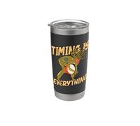 Timing Is Everything Drumming Instrument de percussion Djembé Gobelet isotherme en acier inoxydable double paroi