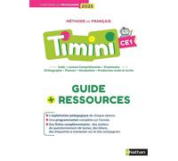 Alain Bentolila (dir.) et al. – TIMINI CE1 – Guide pédagogique