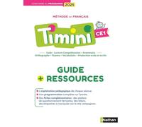 Timini CE1 - Guide pédagogique + ressources: Programme 2025