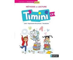 Timini - Manuel de Code - Identification des mots - CP Alain Bentolila (Collection dirigée par), Arnaud Alméras (Auteur), Bruno Germain (Auteur), Christine Rouchon (Auteur), Hélène Tachon (Auteur), Ad