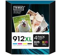 Timink 912 XL Cartouches d'encre compatibles pour HP OfficeJet 8010,4 Pack