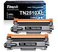 Timink TN-2510XL Toner Haute capacité Compatible avec Brother TN2510XL pour HL-L2445DW HL-L2400DW DCP-2627DW DCP-L2660DW MFC-L2860DW MFC-L2800DW Imprimante Laser (2 Noir, 3000 Pages par Toner)