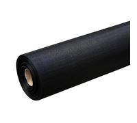 Timizi Maille Moustiquaire pour Portes et Fenetres en Fibre de Verre 0.8x15m, Grillage Fin Résistant aux UV Rouleau Toile Moustiquaire, pour Porte et Fenetre. - Noir