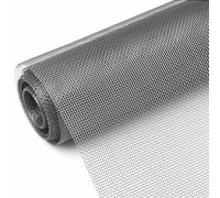 Timizi Maille Moustiquaire pour Portes et Fenetres en Fibre de Verre 2x10m, Grillage Fine Maille Anti Insecte Rouleau Toile Moustiquaire, pour Porte Rideaux Fenetres - Gris