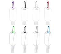 TIMJJG 8 Bouteilles De Voyage Pratiques, Scellées Et Étanches, Contenants De Liquide pour L'Extérieur, Adaptés Aux Sorties Et À La Randonnée.