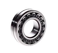Timken 22207EJW33 Series 222 Roulement à rouleaux sphérique, cage en acier nitruré estampé, haute perf, std. Trous et rainures en OR, alésage 35 mm.
