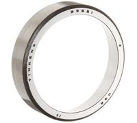 Timken 33822 Roulement à rouleaux coniques, seule Tasse, Standard, Tolérance aux droits de diamètre extérieur, Acier, inch, diamètre extérieur 9,5 cm, largeur : 2,2 cm