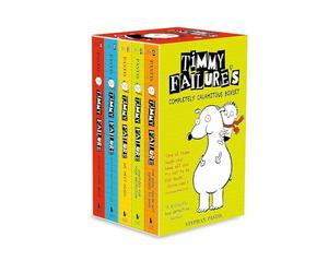 Timmy Failure's Completely Calamitous 5 Books Boxset (Mistakes Were Made, Now Look What You've Done, We Meet Again, Sanitized for Your Protection and The Book You're Not Supposed to Have)