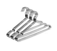 TIMMY Lot de 30 cintres en Acier Inoxydable Robuste pour vêtements 41,9 cm