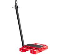Timon rouleur 12 t 8 galets en acier plateau rotatif avec poignée MW Tools TRA12
