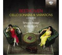 TIMORA/WÜRTZ,KLARA RÖSLER - CELLO SONATAS 2 CD NEUF BEETHOVEN,LUDWIG VAN