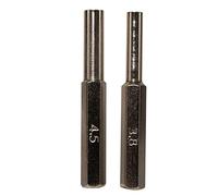 Timorn sécurité Bit acier SET 3.8mm et 4.5mm Outil Tournevis de sécurité pour NGC/SFC / N64 / SEGA (1x 3.8 mm + 1x 4.5 mm)