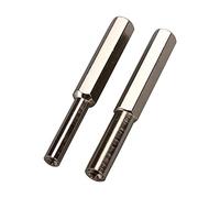Timorn sécurité Bit Acier Set 3.8mm et 4.5mm Outil Tournevis de sécurité pour Nintendo NGC / SFC / N64 / Sega (50x 3.8 mm + 50x 4.5 mm)