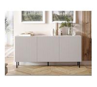 Timote - Buffet 3 portes - écru - 3 portes - 156 cm - Écru