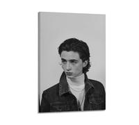 Timothee Chalamet 2 Poster sur toile pour chambre à coucher, bureau, chambre, cadeau 50 x 75 cm