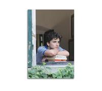 Timothee Chalamet 8 Poster sur toile pour décoration de chambre à coucher, bureau, chambre, cadeau 50 x 75 cm