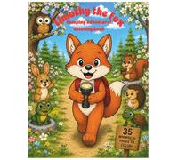 Timothy the Fox: Camping Adventure! Coloring Book for Kids Ages 4-8