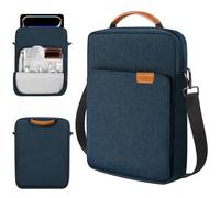 TiMOVO 13 Pouces Etui Tablette avec Bandoulière, Indigo