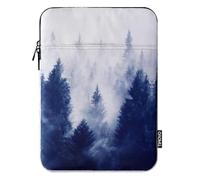 TiMOVO 9-11" Étui pour Tablette, Compatible avec iPad 11" A16 2025, iPad 10,9"/10,2"/Air 11" 5e/4e Gén.10,9", Galaxy Tab A9+/A11 Plus 11", Housse de Protection pour Smart Keyboard, Forêt Grise