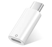 TiMOVO Adaptateur USB C vers Pencil pour Apple Pencil 1ère Gén, Blanc | Adaptateur de Chargement USB C vers Lighting Femelle pour iPad 11/10ème Gén, Connecteur Bluetooth Pair Chargeur Apple Pencil