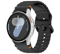 TiMOVO Bandeau Sport Compatible avec Samsung Galaxy Watch 7/6/5/4 40/44mm, Bandeau No Gap pour Galaxy Watch FE 40mm, 5 pro 45mm, 6 Classic 43/47mm, 4 Classic 42/46mm, Noir