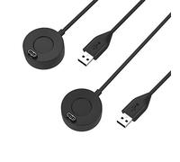 TiMOVO Chargeur Compatible avec Garmin Venu3/Venu 3S/Fenix 5/Fenix 6, [2PCS] Station de Charge avec Câble de Chargement USB, Support de Chargement pour Fenix 5/5S/5X/Fenix 6/6S/6X/Forerunner 935, Noir
