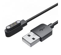 TiMOVO Chargeur Magnétique Compatible avec SW022/AGPTEK LW11/Ticwatch GTX/CXB01/Motast Mugo Chalvh 1,69", Câble de Chargement USB pour Montre Intelligente, 3,3ft/ 100cm Câble de Charge - Noir