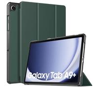 TiMOVO Coque Compatible avec Galaxy Tab A9+/A9 Plus 11" 2023 SM-X210/X216/X218, Étui de Protection Fin et Léger avec Dos en PC Rigide, Réveil/Sommeil Automatique, Vert Nuit