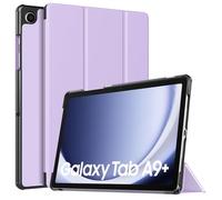 TiMOVO Coque Compatible avec Galaxy Tab A9+/A9 Plus 11" 2023 SM-X210/X216/X218, Étui de Protection Fin et Léger avec Dos en PC Rigide, Réveil/Sommeil Automatique, Lilas