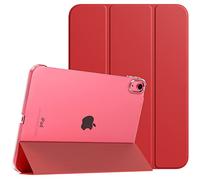 TiMOVO Coque pour iPad A16 11 Pouces/10ème Gén 10,9", Rouge