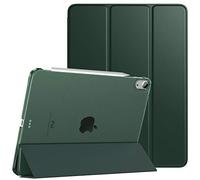 TiMOVO Coque pour iPad Air 11 Pouces (M4 2026/M3 2025/M2 2024), iPad Air 5e/4e Génération (2022/2020) 10,9 Pouces, Étui de Protection Mince avec Dos Transparent, Sommeil/Réveil Auto, Vert Nuit