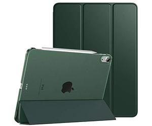 TiMOVO Coque pour iPad Air 11 Pouces (M4 2026/M3 2025/M2 2024), iPad Air 5e/4e Génération (2022/2020) 10,9 Pouces, Étui de Protection Mince avec Dos Transparent, Sommeil/Réveil Auto, Vert Nuit