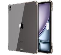 TiMOVO Coque pour iPad Air 11 Pouces M4/M3/M2, Air 5e/4e Gén, Noir | Étui Mince & Légère en TPU Transparent, Housse de Protection Arrière, Prend en Charge Pencil Pro et (USB-C)