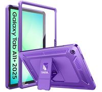 TiMOVO Coque pour Samsung Galaxy Tab A11+/A11 Plus 11 Pouces 2025 SM-X230/ X236/ X238 avec Protecteur d'écran, Étui de Protection Intégral Robuste et Résistant aux Chocs, Violet Foncé