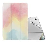 TiMOVO Coque pour Samsung Galaxy Tab A9+/A9 Plus 11" 2023 SM-X210/X216/X218, Étui de Protection Arrière en TPU Translucide pour Galaxy Tab A9+, Réveil/Sommeil Automatique, Arc en Ciel