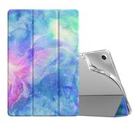 TiMOVO Coque pour Samsung Galaxy Tab A9+/A9 Plus 11" 2023 SM-X210/X216/X218, Étui de Protection Arrière en TPU Translucide pour Galaxy Tab A9+, Réveil/Sommeil Automatique, Nuages de Rêve